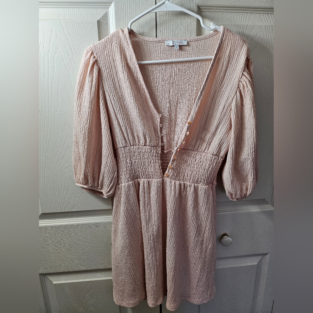 George Women's Midi Dress in Light Pink